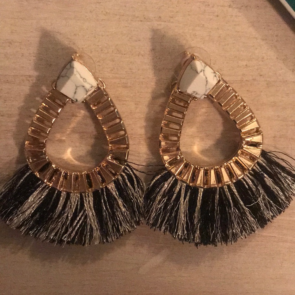 Bauble bar drop earrings